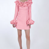 Fanm Mon Dress L / Geranium Pink Frivol Manmzel