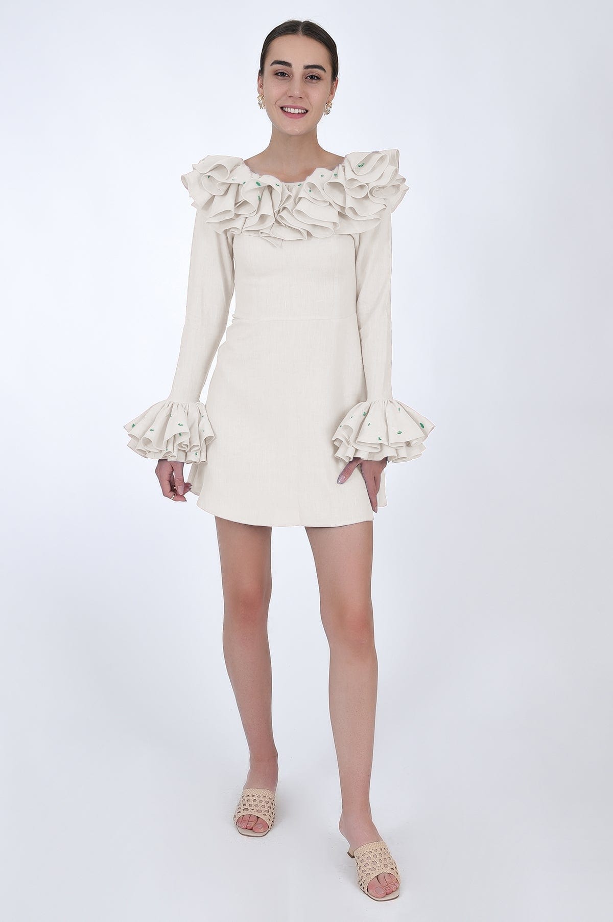 Fanm Mon Dress XXS / Ivory Frivol Manmzel