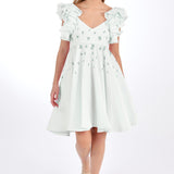 Fanm Mon Dress XXS / Mint Green Galata Marassa