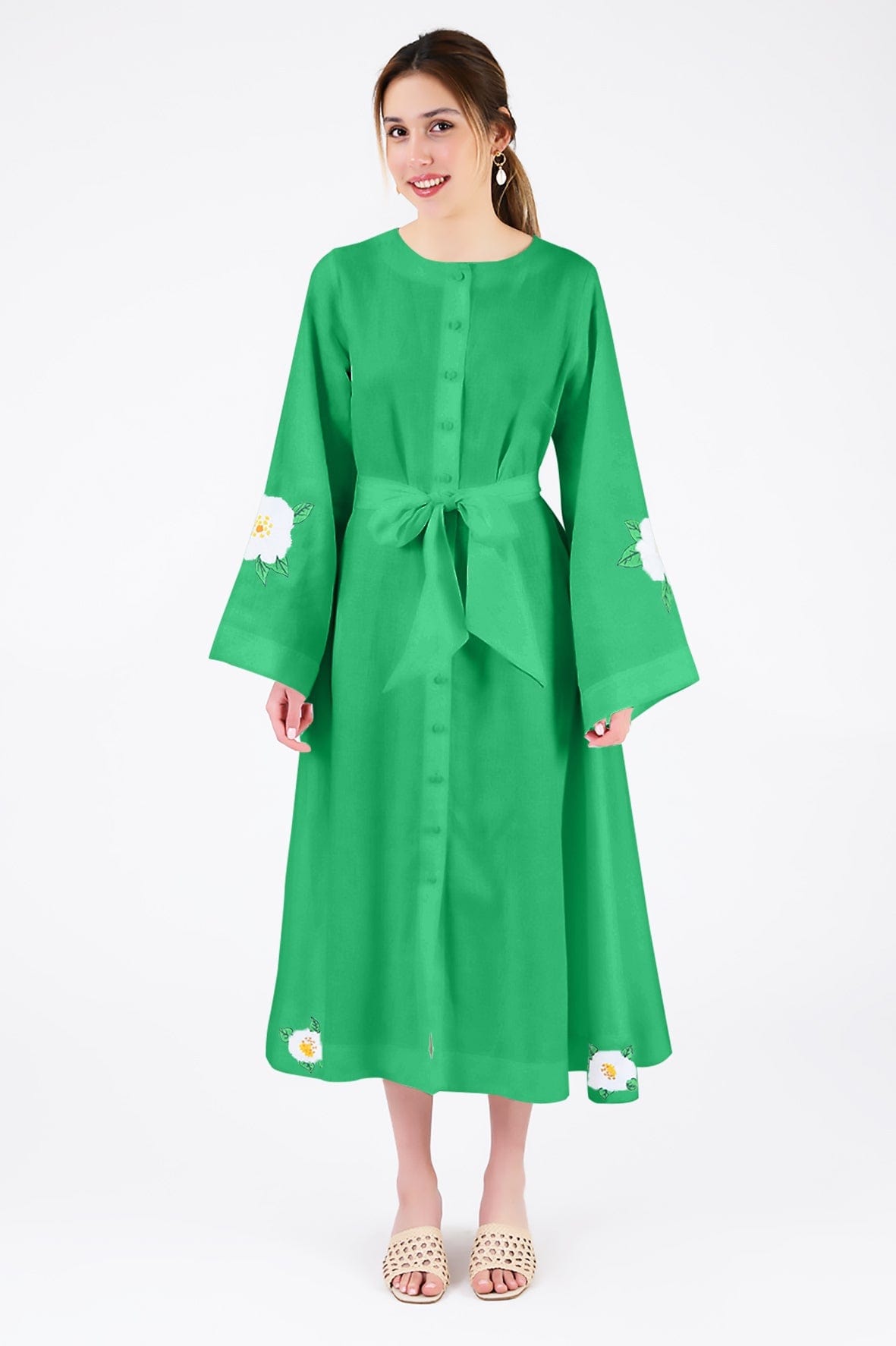 Fanm Mon Dress XXS / Kelly Green Jama Dress