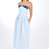 Fanm Mon Dress L / Light Lagoon Lorr Midi Marassa
