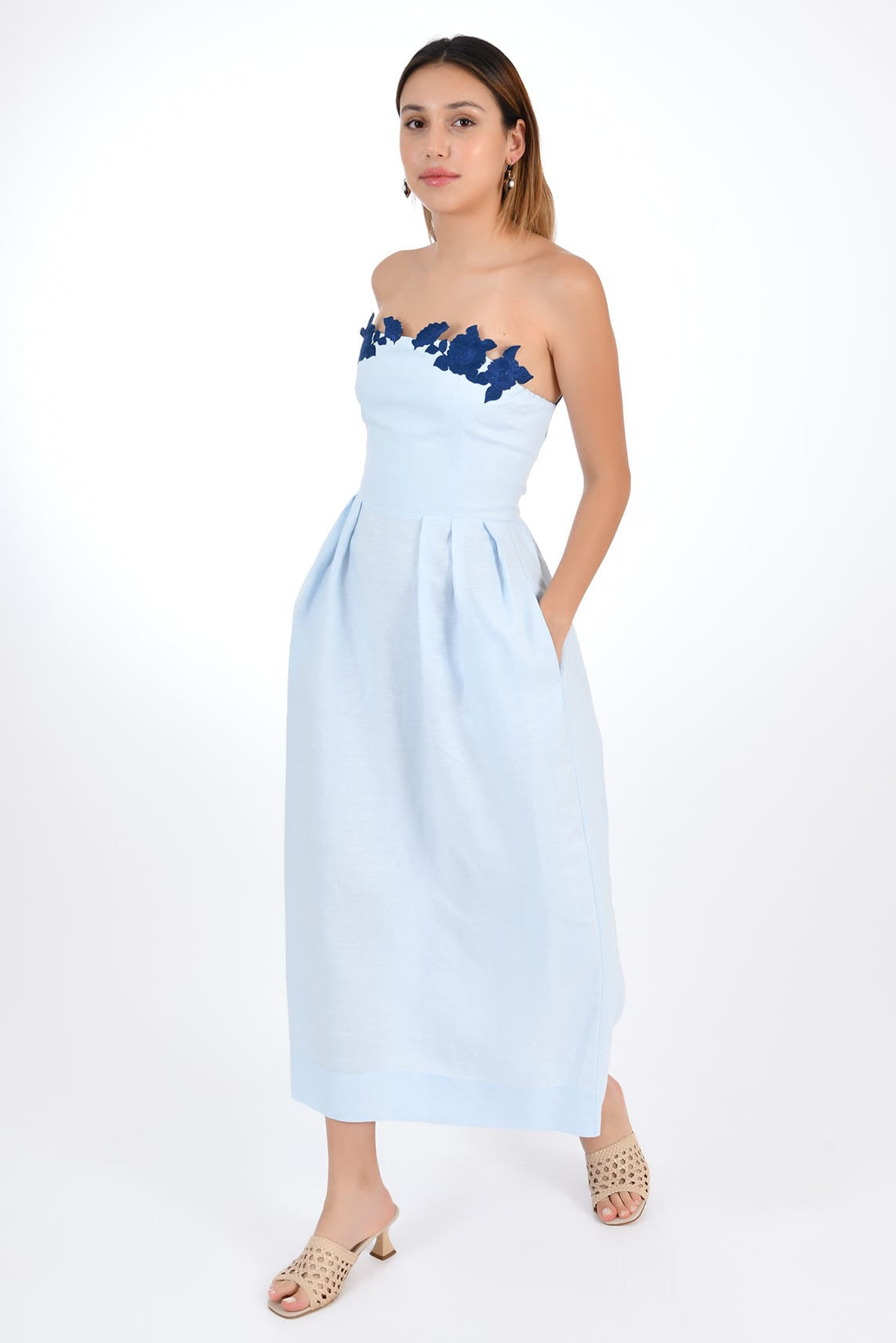 Fanm Mon Dress Lorr Midi Marassa