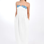 Fanm Mon Dress XXS / White Lorr Midi Marassa