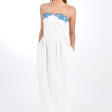 Fanm Mon Dress XXS / White Lorr Midi Marassa