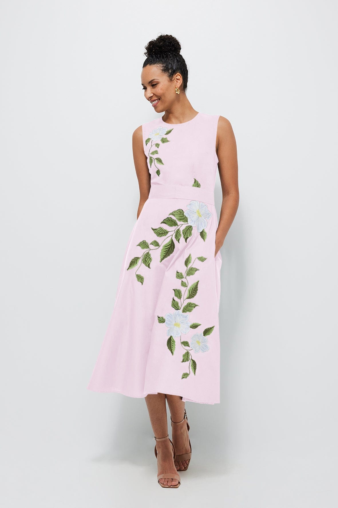 Fanm Mon Dress XXS / Light Pink Magnolia Dress