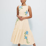 Fanm Mon Dress XXS / Light Yellow Maria Dress