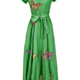 Fanm Mon Dress XXS / Kelly Green Papiyon Dress
