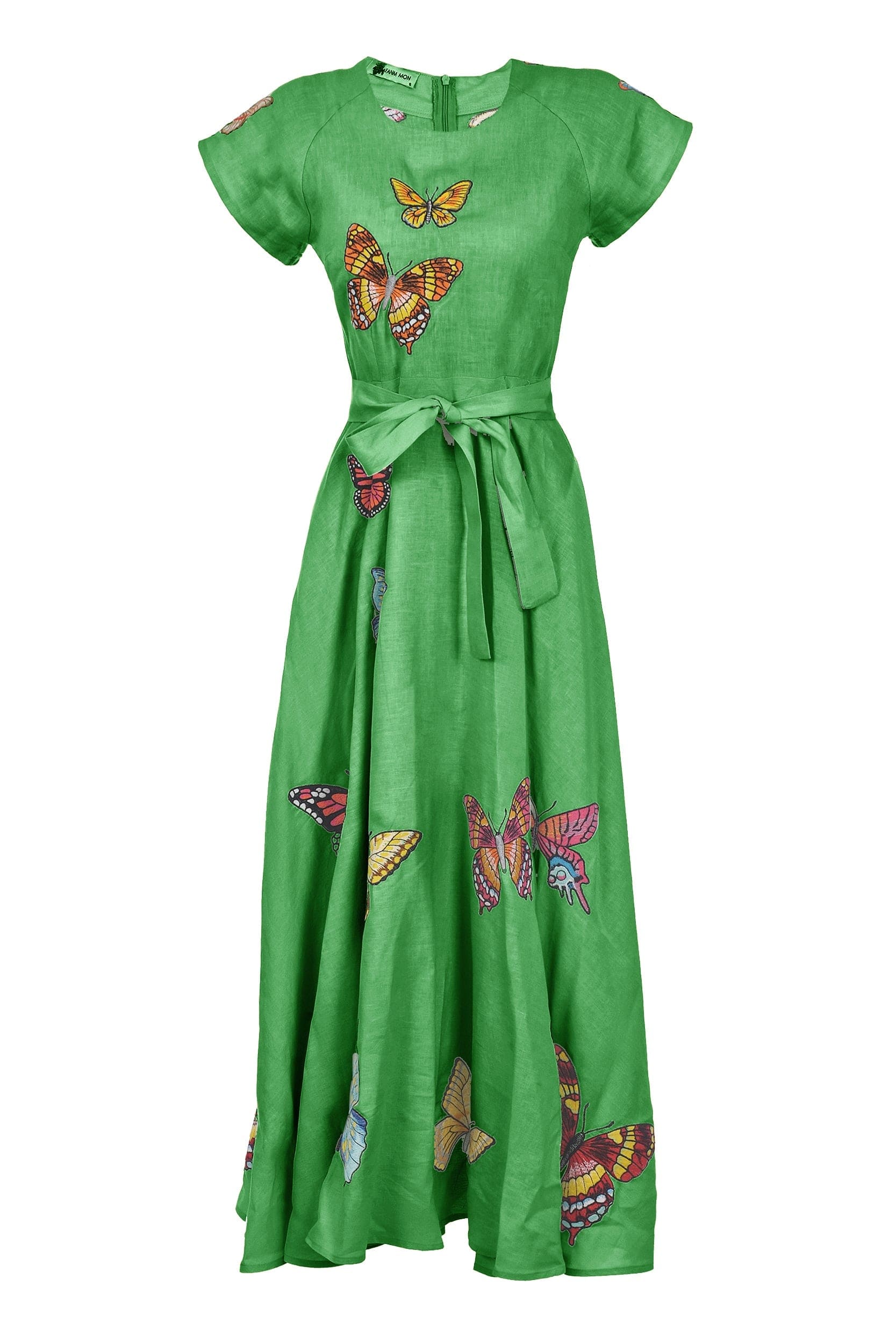 Fanm Mon Dress XXS / Kelly Green Papiyon Dress