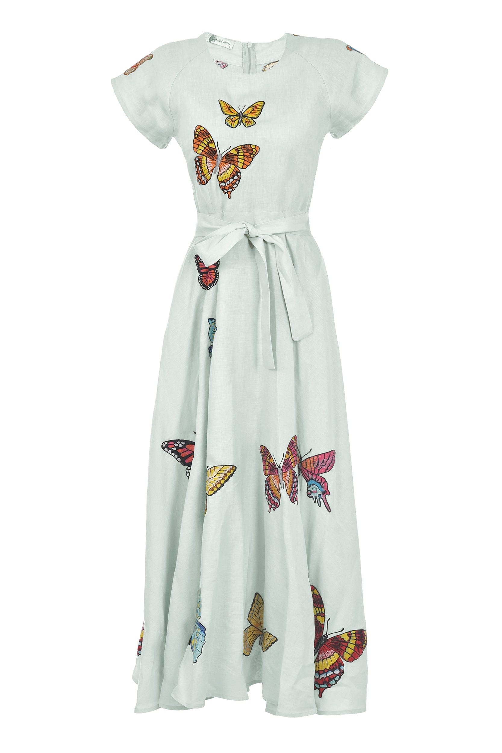 Fanm Mon Dress XXS / Mint Green Papiyon Dress