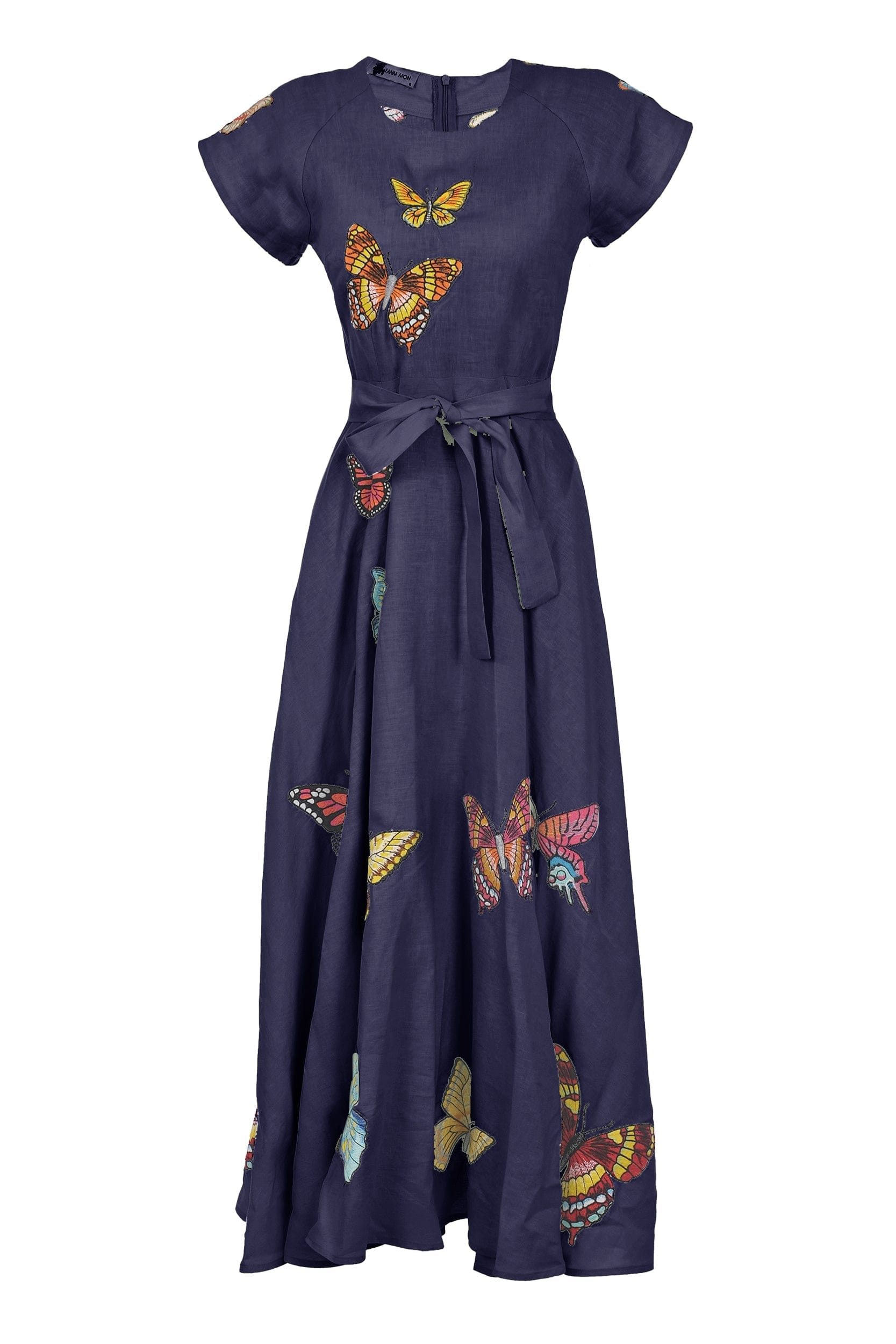 Fanm Mon Dress XXS / Indigo Blue Papiyon Dress