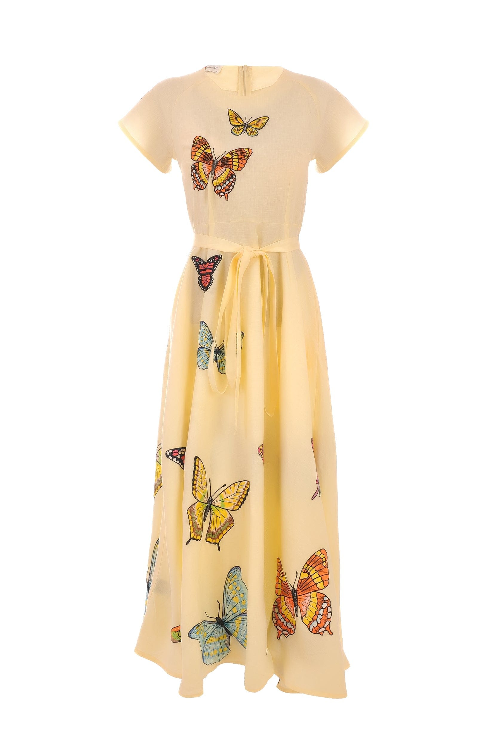 Fanm Mon Dress XXS / Light Yellow Papiyon Dress