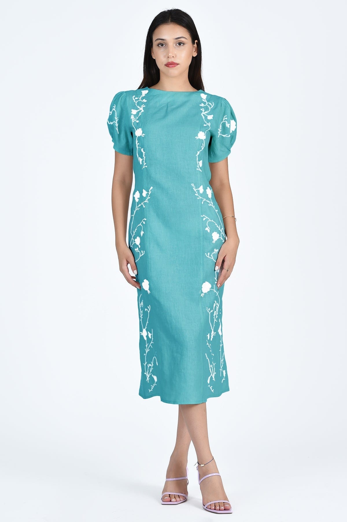 Fanm Mon Dress XXS / Teal Quinn Dress