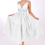 Fanm Mon Dress XXS / White Ruzgar Marassa