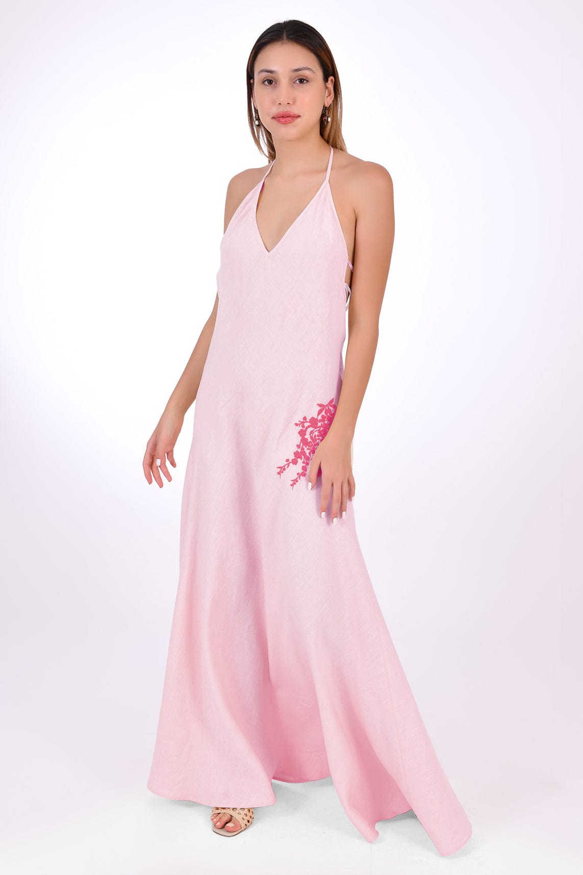 Fanm Mon Dress L / Light Pink Victoria Marassa