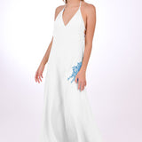 Fanm Mon Dress XXS / White Victoria Marassa