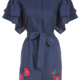 Fanm Mon Dresses L / Indigo Blue Kelly