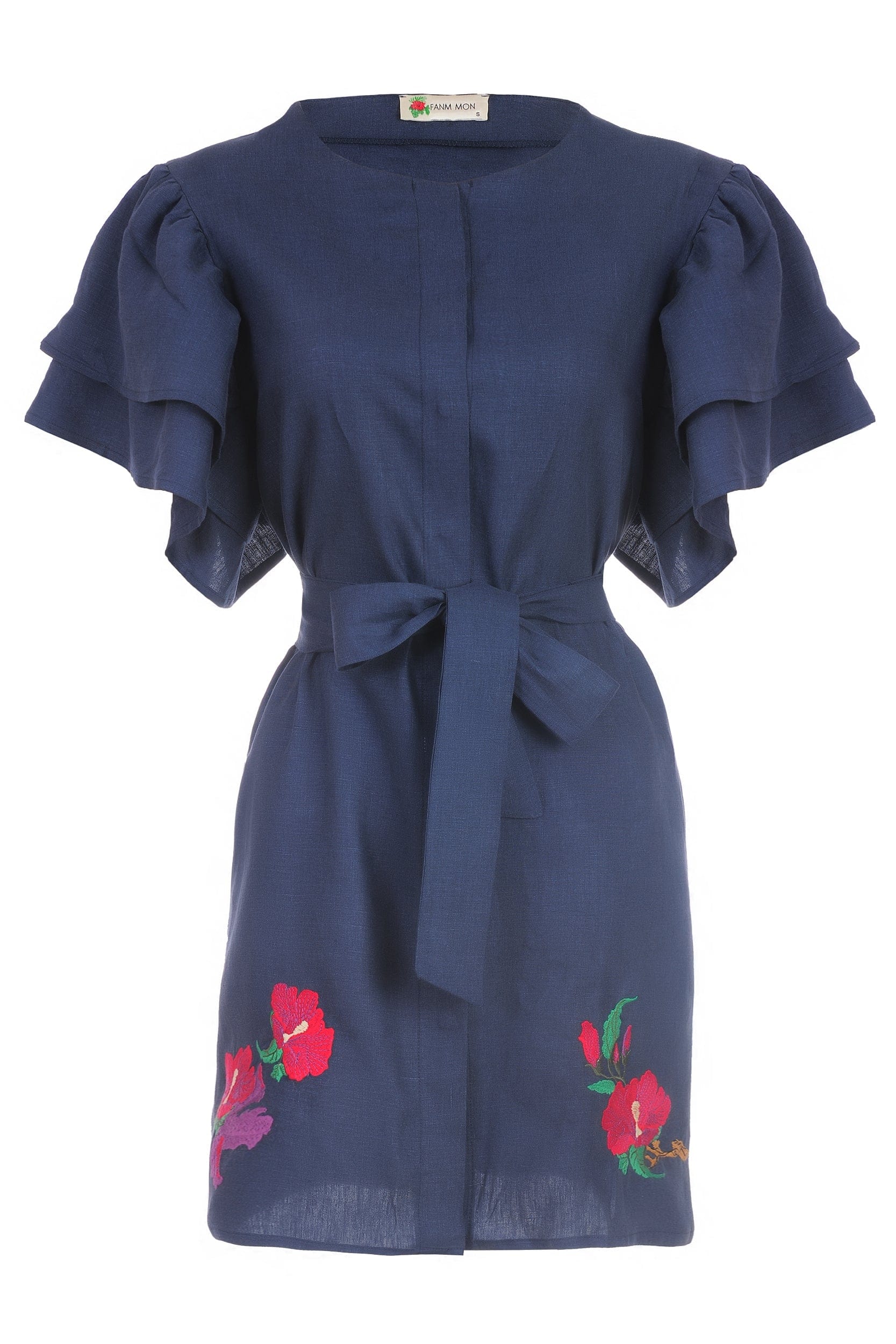 Fanm Mon Dresses L / Indigo Blue Kelly