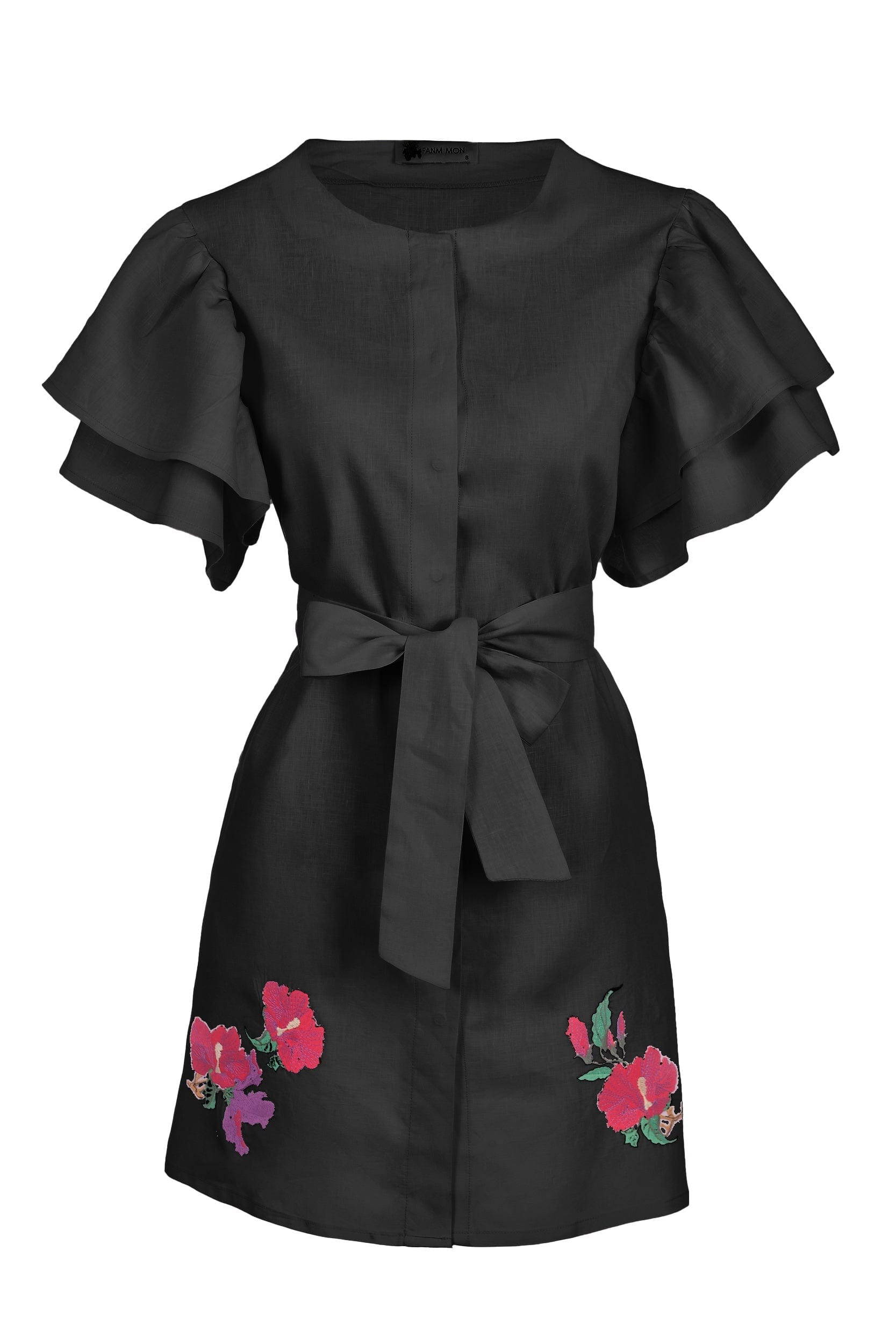 Fanm Mon Dresses L / Black Kelly