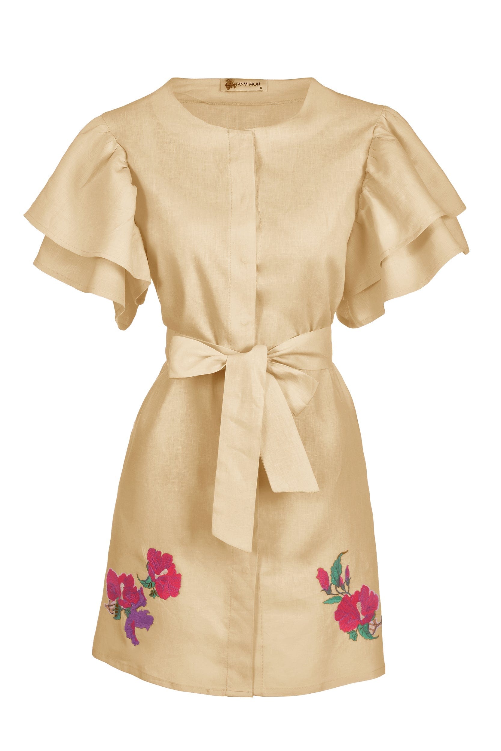 Fanm Mon Dresses L / Caramel Kelly