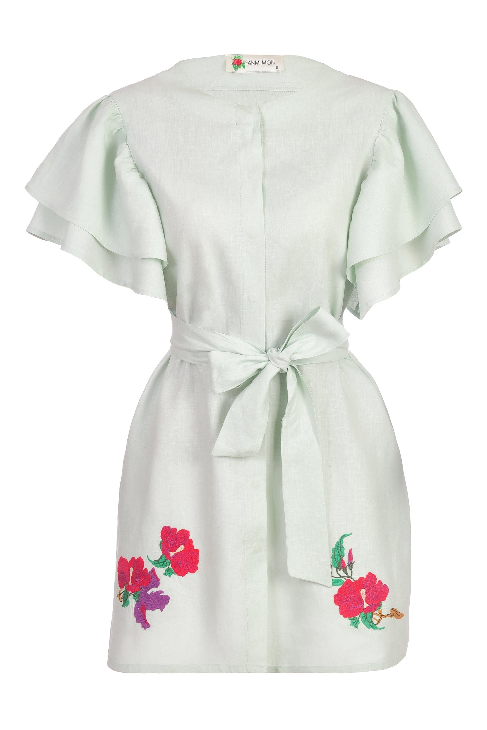 Fanm Mon Dresses L / Mint Green Kelly
