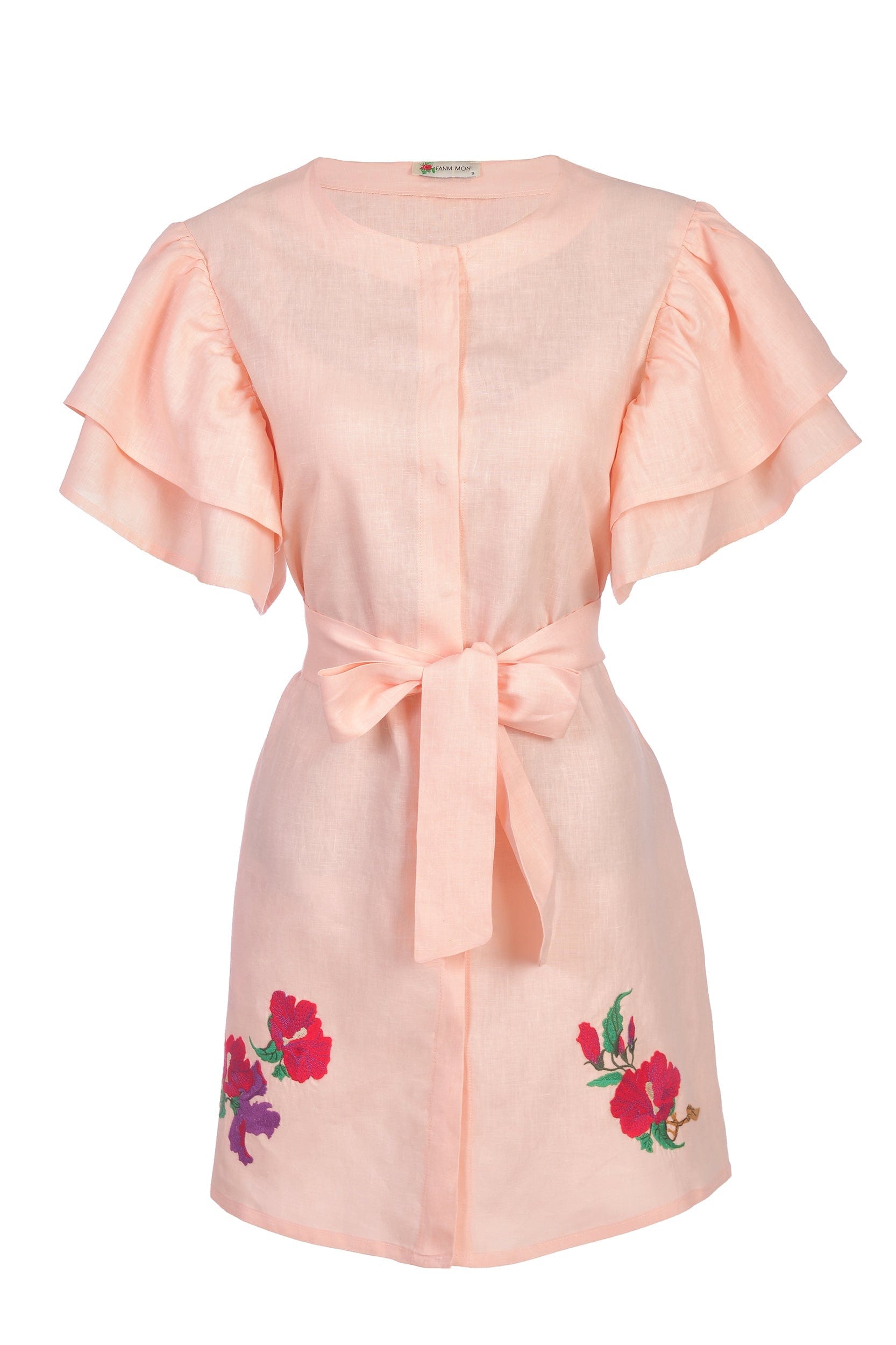 Fanm Mon Dresses L / Peach Kelly