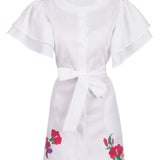Fanm Mon Dresses XXS / White Kelly