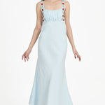 Fanm Mon Midi Dress XXS / Light Lagoon LULU DRESS