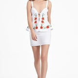 Fanm Mon Mini Dress XXS / White MALIA DRESS