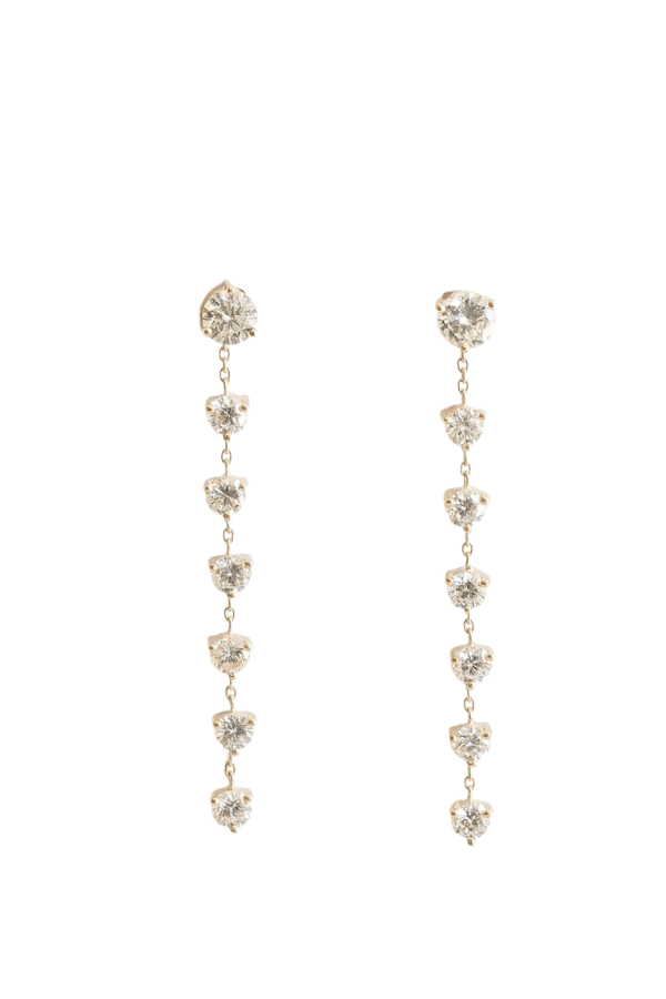 Henri Noël Earrings Diamond Drop Earrings