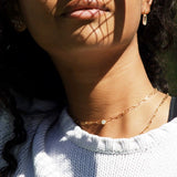Henri Noël Earrings Paperclip Drop Earrings