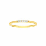 Henri Noël Ring Petite Diamond Stacking Ring