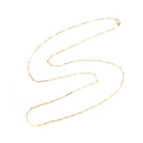 Heritage Jewelry New York Necklace Paperclip 32" Chain in 18k Gold