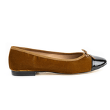 House of Zalo Footwear Beba Curry Velvet