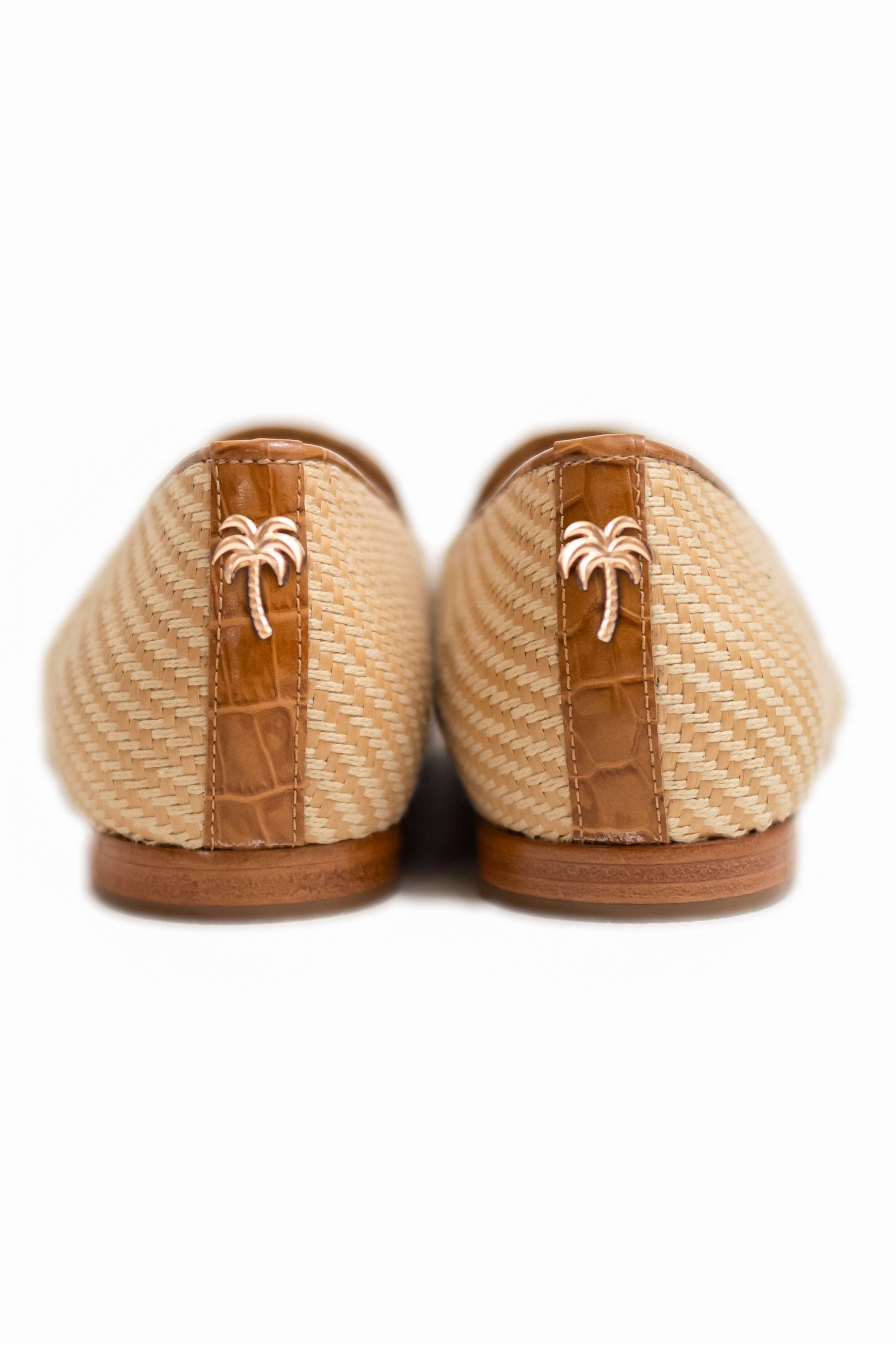 House of Zalo Footwear Natural Raffia Slipper