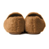 House of Zalo Footwear Shearling Slipper Tan