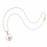 Jane Win Forever Mother of Pearl North Star Pendant