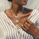 Jane Win Hope JW Original Coin Pendant