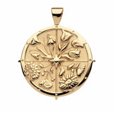 Jane Win Hope JW Original Coin Pendant