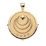 Jane Win Hope JW Original Coin Pendant