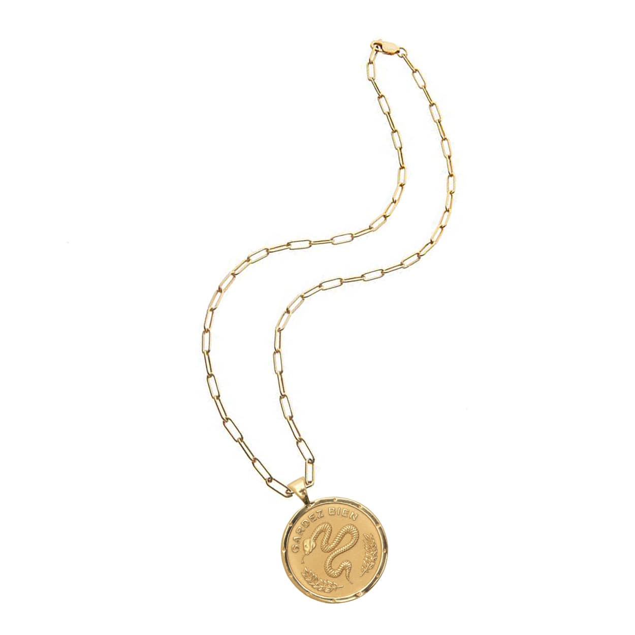 Jane Win Protect JW Original Coin Pendant