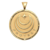 Jane Win Protect JW Original Coin Pendant