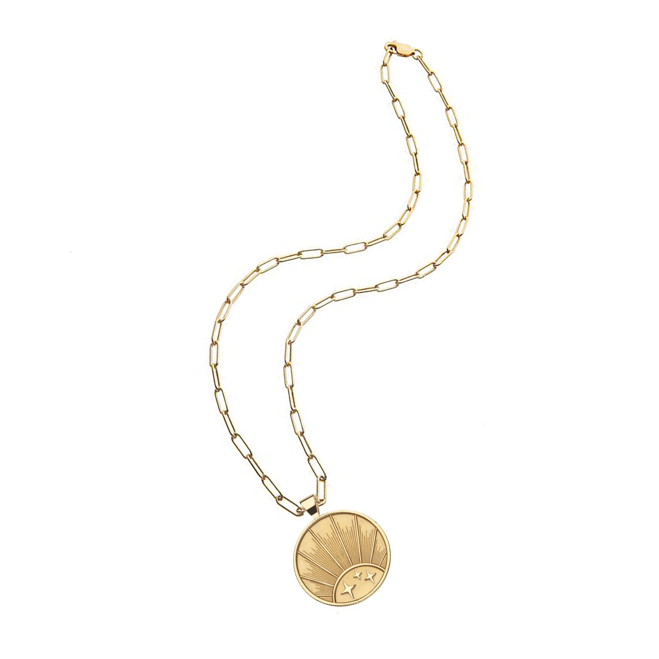 Jane Win Strong JW Original (Rising Sun) Coin Pendant