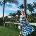 Kahora Palm Beach Dress Barbie Dress | Trellis Sky