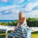 Kahora Palm Beach Dress Barbie Dress | Trellis Sky
