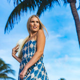 Kahora Palm Beach Dress Barbie Dress | Trellis Sky