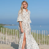 Kahora Palm Beach Dress Joanna Dress | Windows Ecru