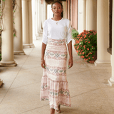 Kahora Palm Beach Skirt Lizzie Linen Skirt | Breakfast In The Park