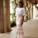 Kahora Palm Beach Skirt Lizzie Linen Skirt | Breakfast In The Park