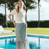 Kahora Palm Beach Skirt Lizzie Linen Skirt | Callista Palm