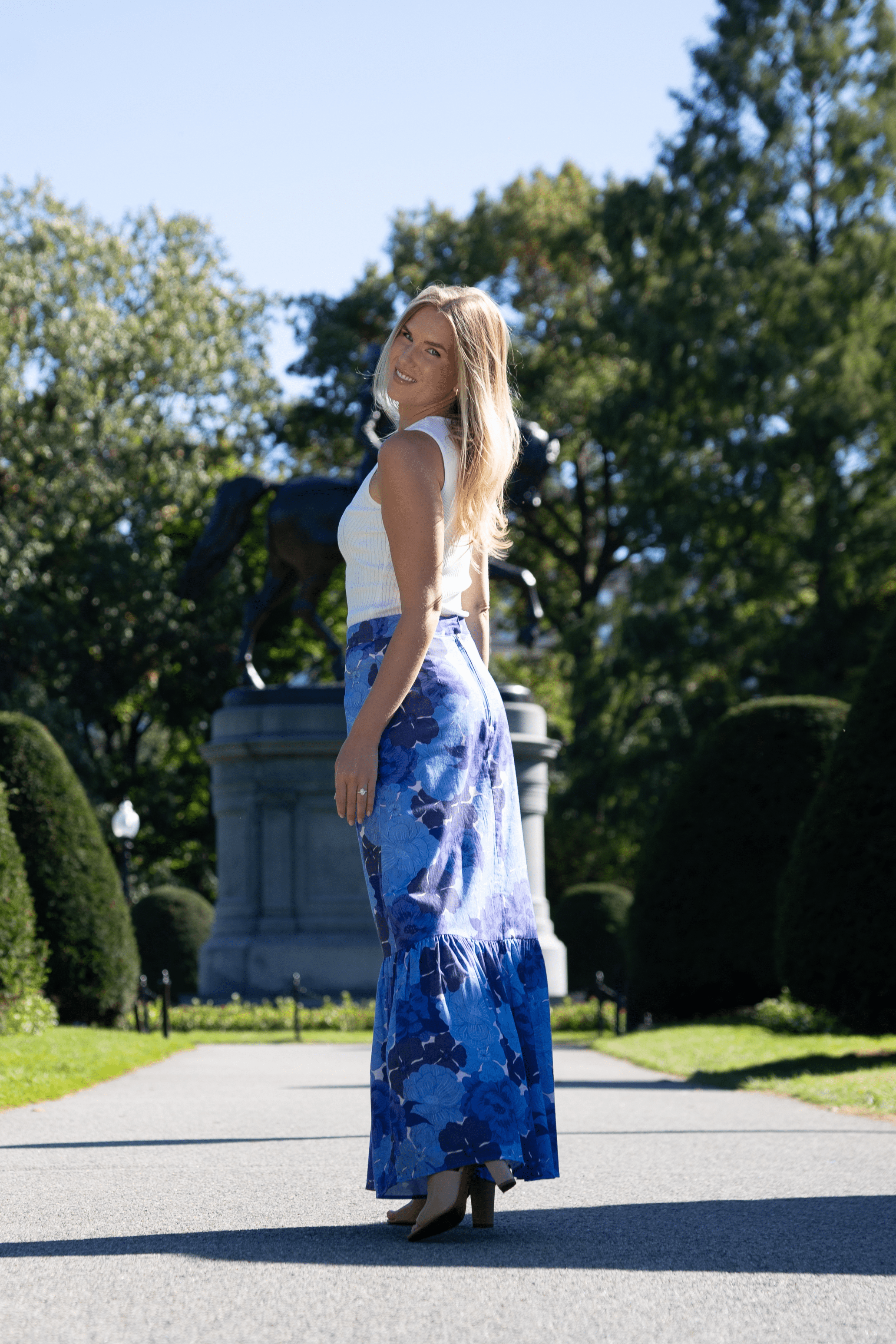 Kahora Palm Beach Skirt Lizzie Linen Skirt | Electra